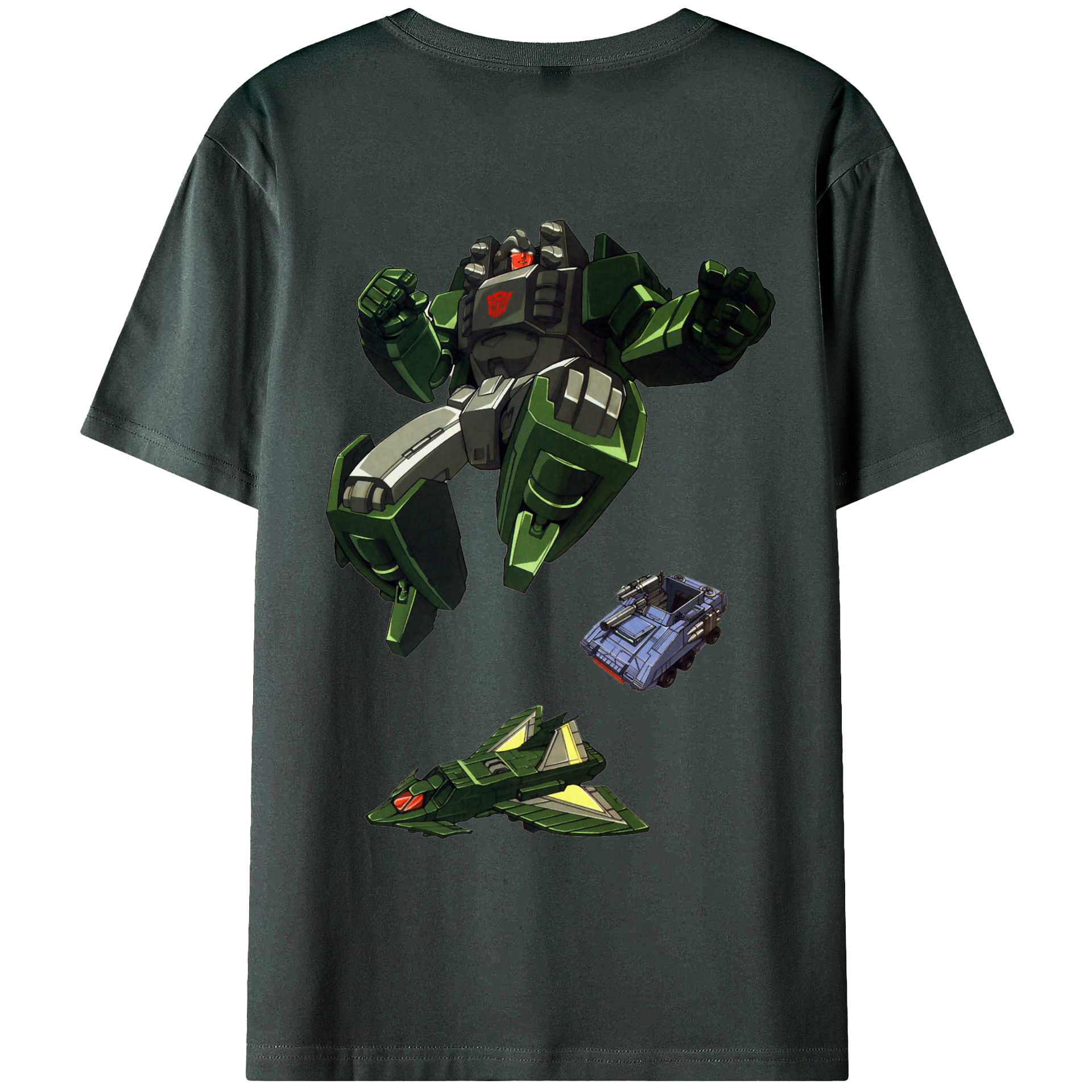 （画像用）  綿100％ メンズ半袖Tシャツ（バックプリント） 通気性